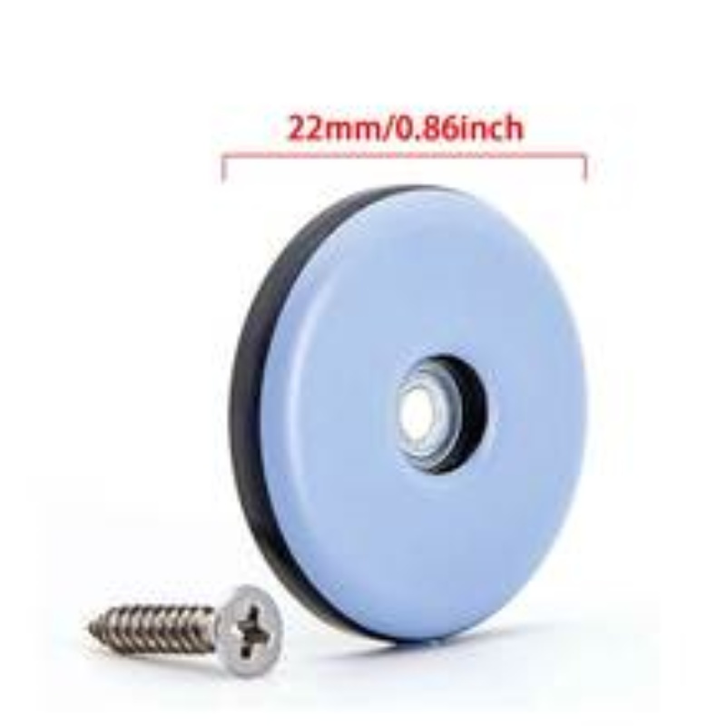 Heavy Duty Anti Slip Furniture Pads with Screws Silent Floor Protectors for Chairs, Beds & Sofas