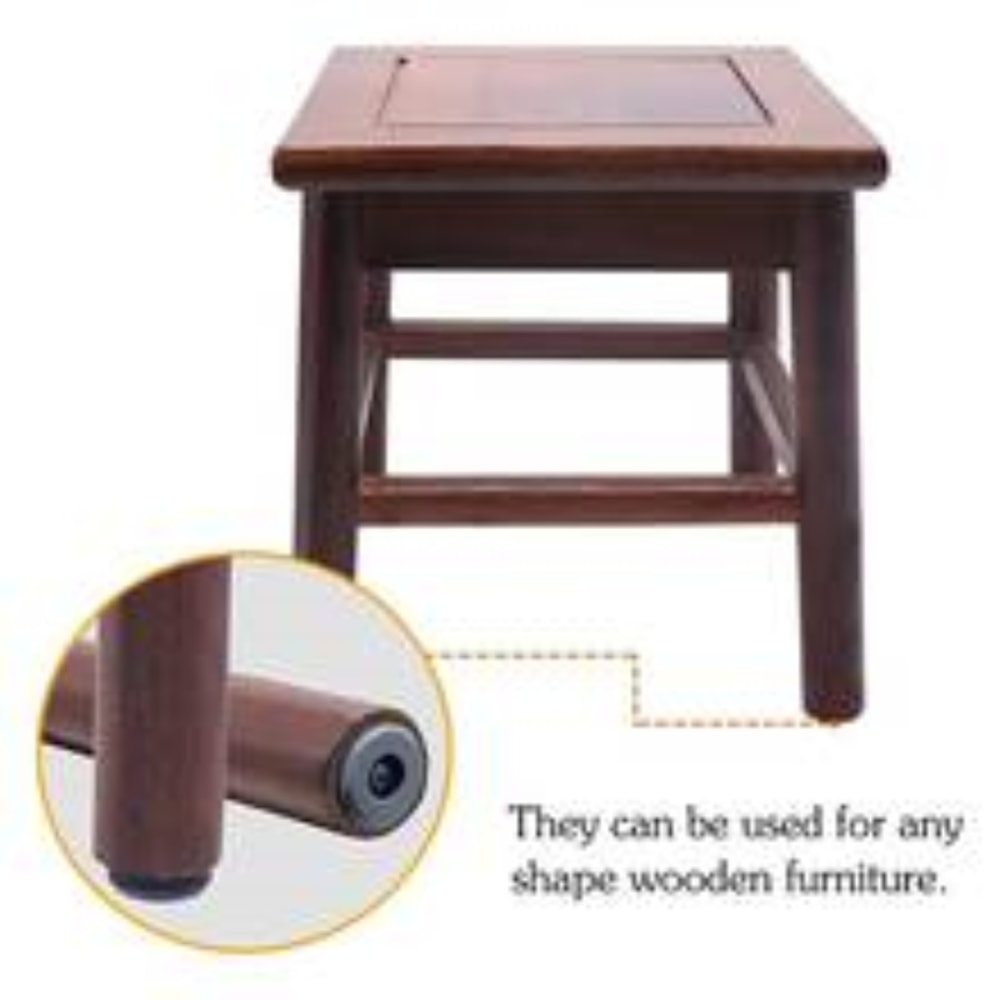 Heavy Duty Anti Slip Furniture Pads with Screws Silent Floor Protectors for Chairs, Beds & Sofas