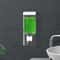 Wall Mounted Soap Dispenser Manual Press Drill Free Bathroom Dispenser