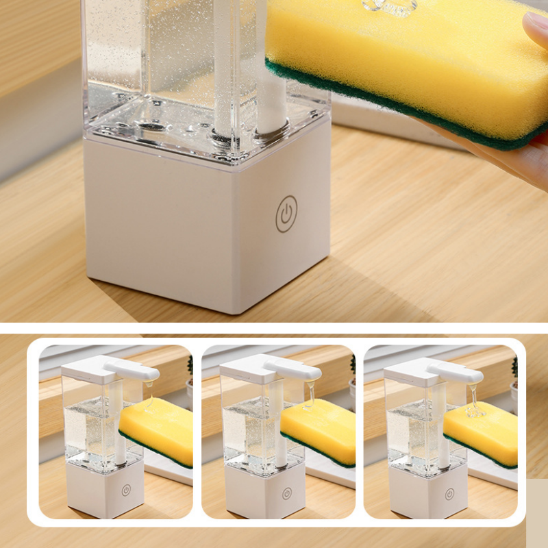 Rechargeable automatic soap dispenser Touchless Sensor for Kitchen Bathroom Hygiene