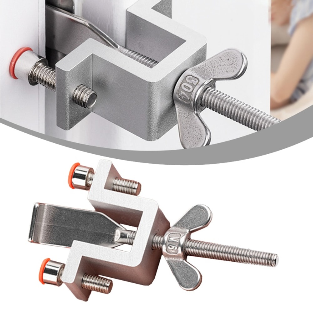 Portable Door Lock Travel Security Device Hotel Safety Lock for Extra Protection