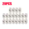 Self Adhesive Mini Caster Wheels for Storage Bins & Trash Cans Easy Glide No Drill Rollers
