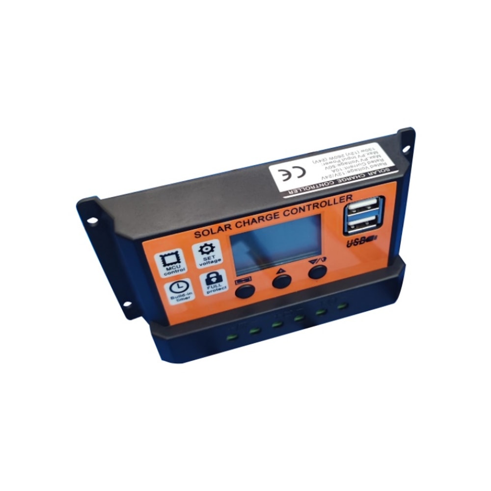 Solar Charge Controller PWM With LCD Display Smart Timer 1