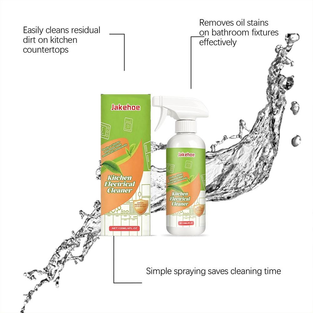 Heavy Duty Kitchen Grease Cleaner Spray For Ovens Appliances Multi Purpose Degreaser 2