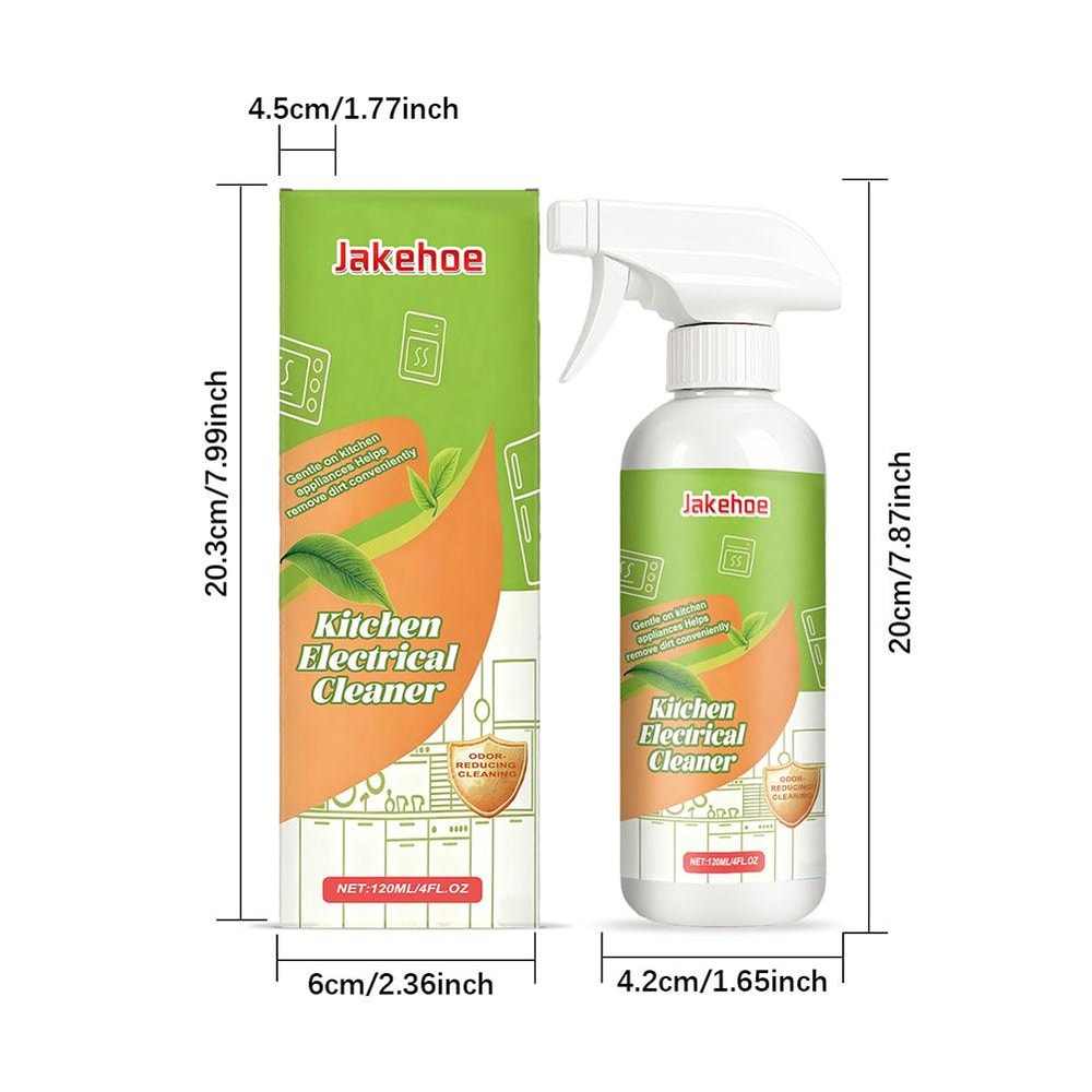 Heavy Duty Kitchen Grease Cleaner Spray For Ovens Appliances Multi Purpose Degreaser 5