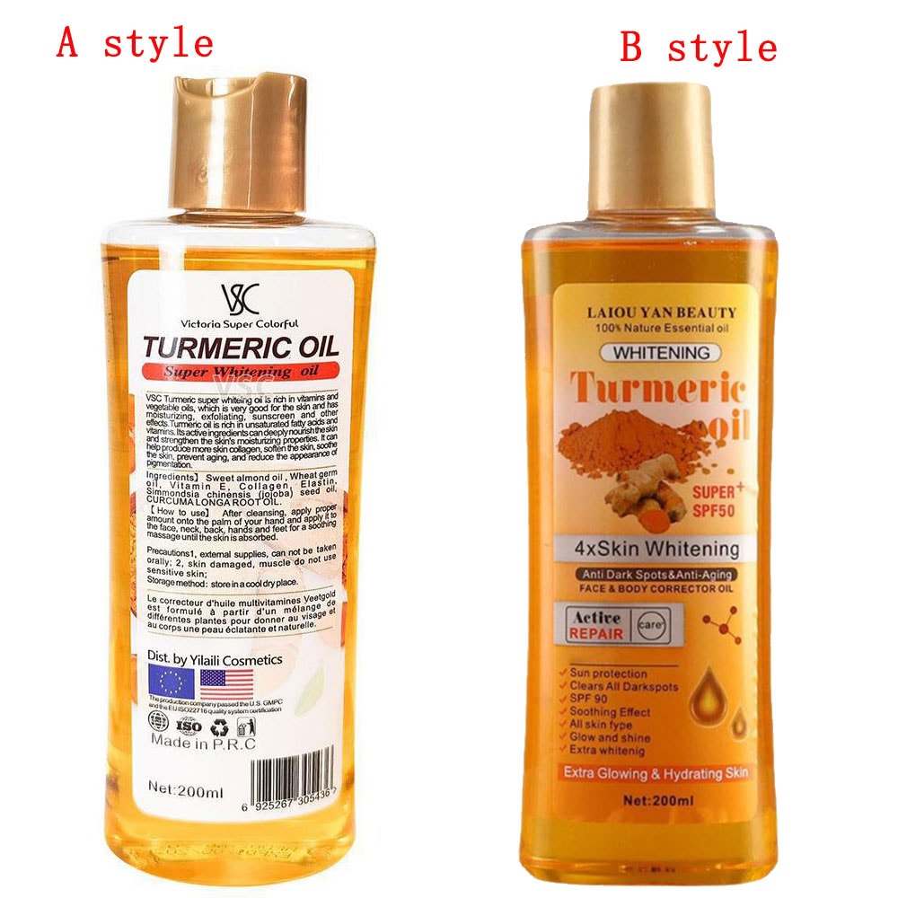 Turmeric Essential Oil Brightening Moisturizing Massage Oil For Face And Body 1