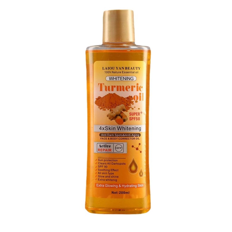 Turmeric Essential Oil Brightening Moisturizing Massage Oil For Face And Body 3