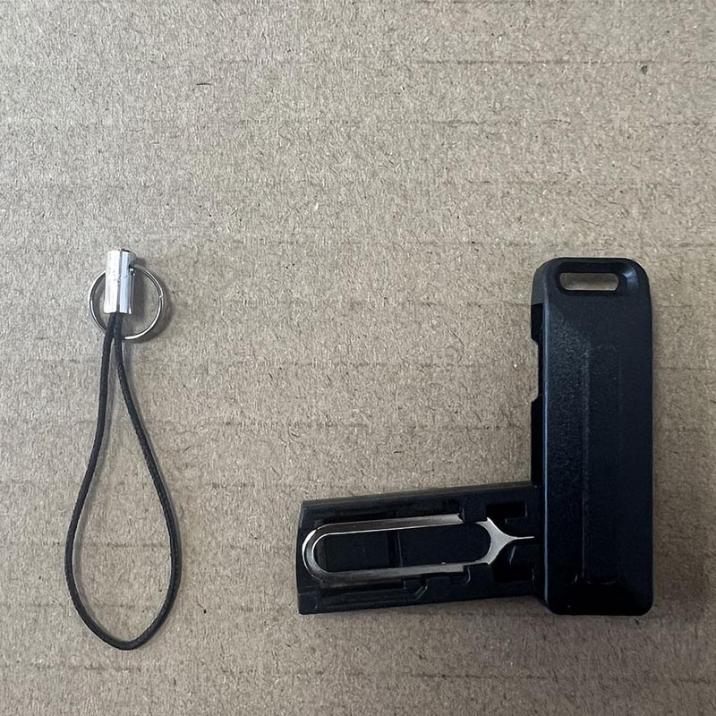 Multi Function SIM Card Holder Case with Ejector Tool & Lanyard Portable Storage Box