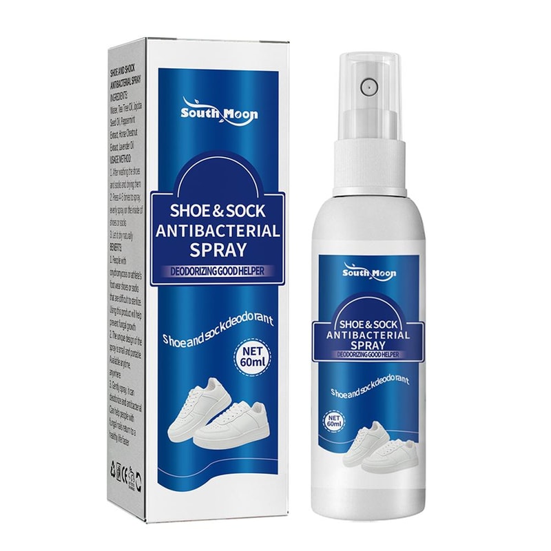 Advanced Foot Odor Spray Shoe Deodorizer Anti Sweat Foot Care Solution 6