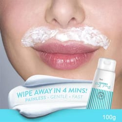 silktouch gentle facial hair removal cream for smooth lip & face skin