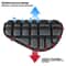 Breathable Motorcycle Seat Cushion Cover for Pressure Relief and Shock Absorption