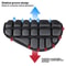 Breathable Motorcycle Seat Cushion Cover for Pressure Relief and Shock Absorption