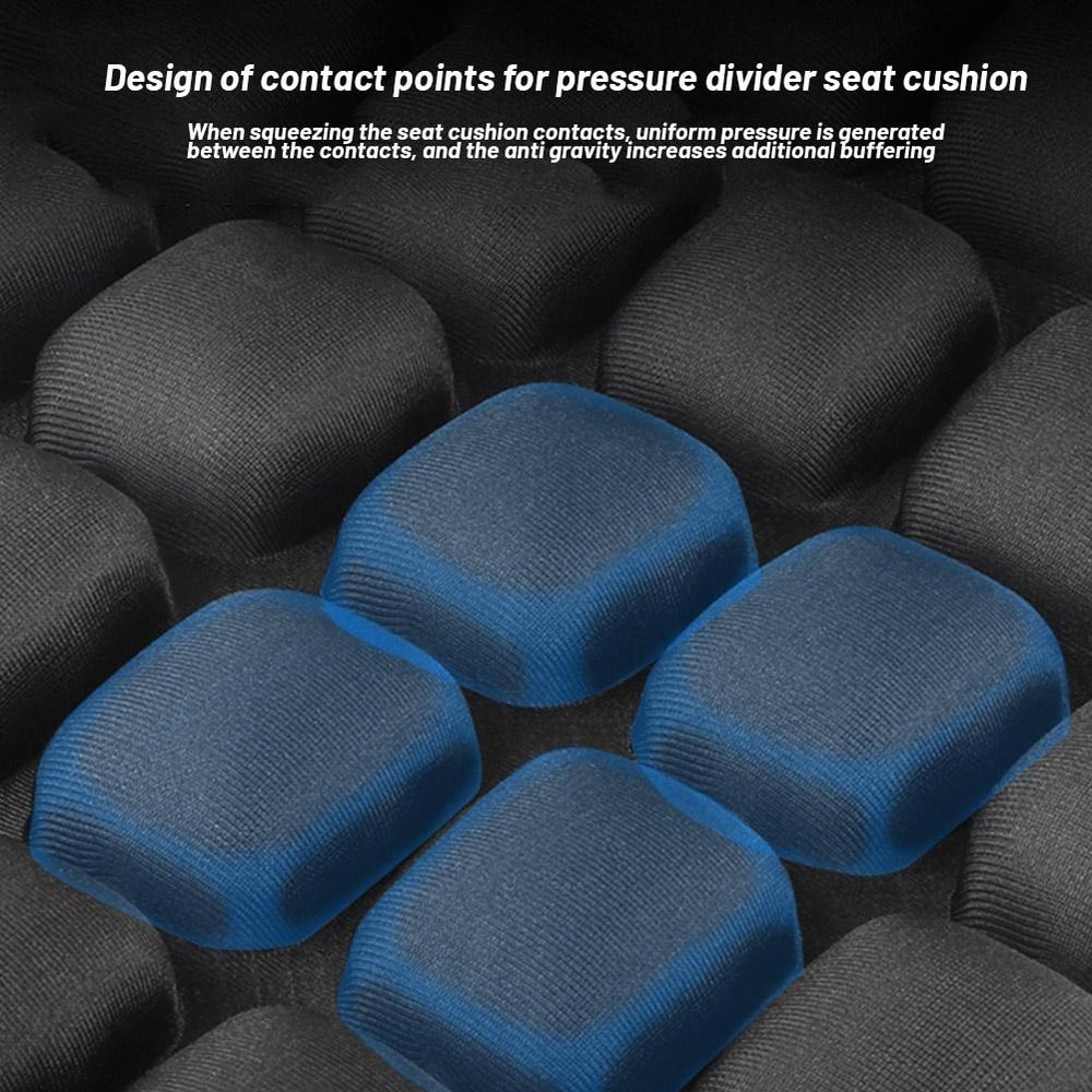 Breathable Motorcycle Seat Cushion Cover for Pressure Relief and Shock Absorption