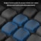 Breathable Motorcycle Seat Cushion Cover for Pressure Relief and Shock Absorption