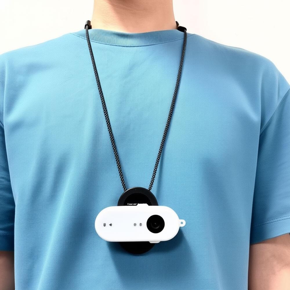 Magnetic Chest Mount Lanyard for Action Cameras First Person POV Strap