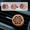Wooden Car Air Freshener Clip Aromatherapy Vent Diffuser For Long Lasting Fragrance Odor Removal 0
