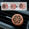 Wooden Car Air Freshener Clip Aromatherapy Vent Diffuser For Long Lasting Fragrance Odor Removal 0