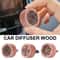 Wooden Car Air Freshener Clip Aromatherapy Vent Diffuser For Long Lasting Fragrance Odor Removal 1