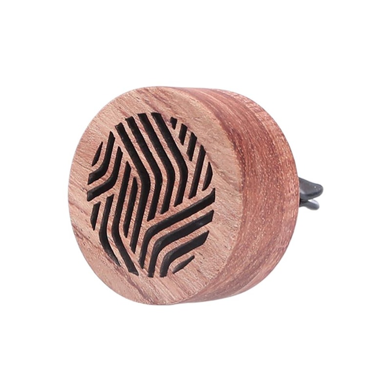 Wooden Car Air Freshener Clip Aromatherapy Vent Diffuser For Long Lasting Fragrance Odor Removal 5
