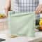 Reusable Microfiber Dish Cloth Roll Double Sided Kitchen Cleaning Cloth for Streak Free Shine