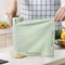 Reusable Microfiber Dish Cloth Roll Double Sided Kitchen Cleaning Cloth for Streak Free Shine