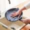 Reusable Microfiber Dish Cloth Roll Double Sided Kitchen Cleaning Cloth for Streak Free Shine