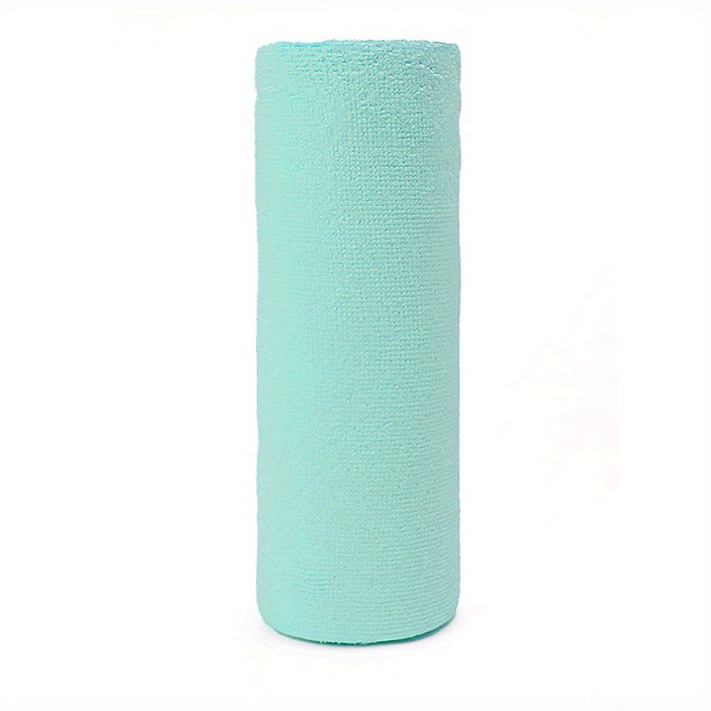 Reusable Microfiber Dish Cloth Roll Double Sided Kitchen Cleaning Cloth for Streak Free Shine