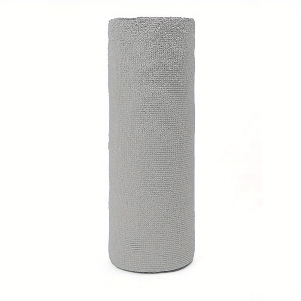 Reusable Microfiber Dish Cloth Roll Double Sided Kitchen Cleaning Cloth for Streak Free Shine