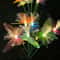 Solar Butterfly Garden Lights Outdoor Fiber Optic Lawn Decor Head Waterproof