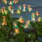 Solar Butterfly Garden Lights Outdoor Fiber Optic Lawn Decor Head Waterproof