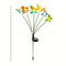 Solar Butterfly Garden Lights Outdoor Fiber Optic Lawn Decor Head Waterproof