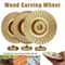 Wood Carving Wheel Sanding Disc For Angle Grinder Precision Wood Shaping Tool 0