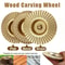 Wood Carving Wheel Sanding Disc For Angle Grinder Precision Wood Shaping Tool 0