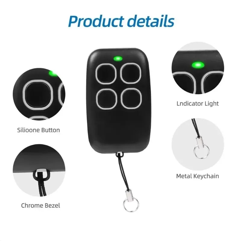 Smart Universal Garage Remote Cloner Gate & Door Control Copy Key