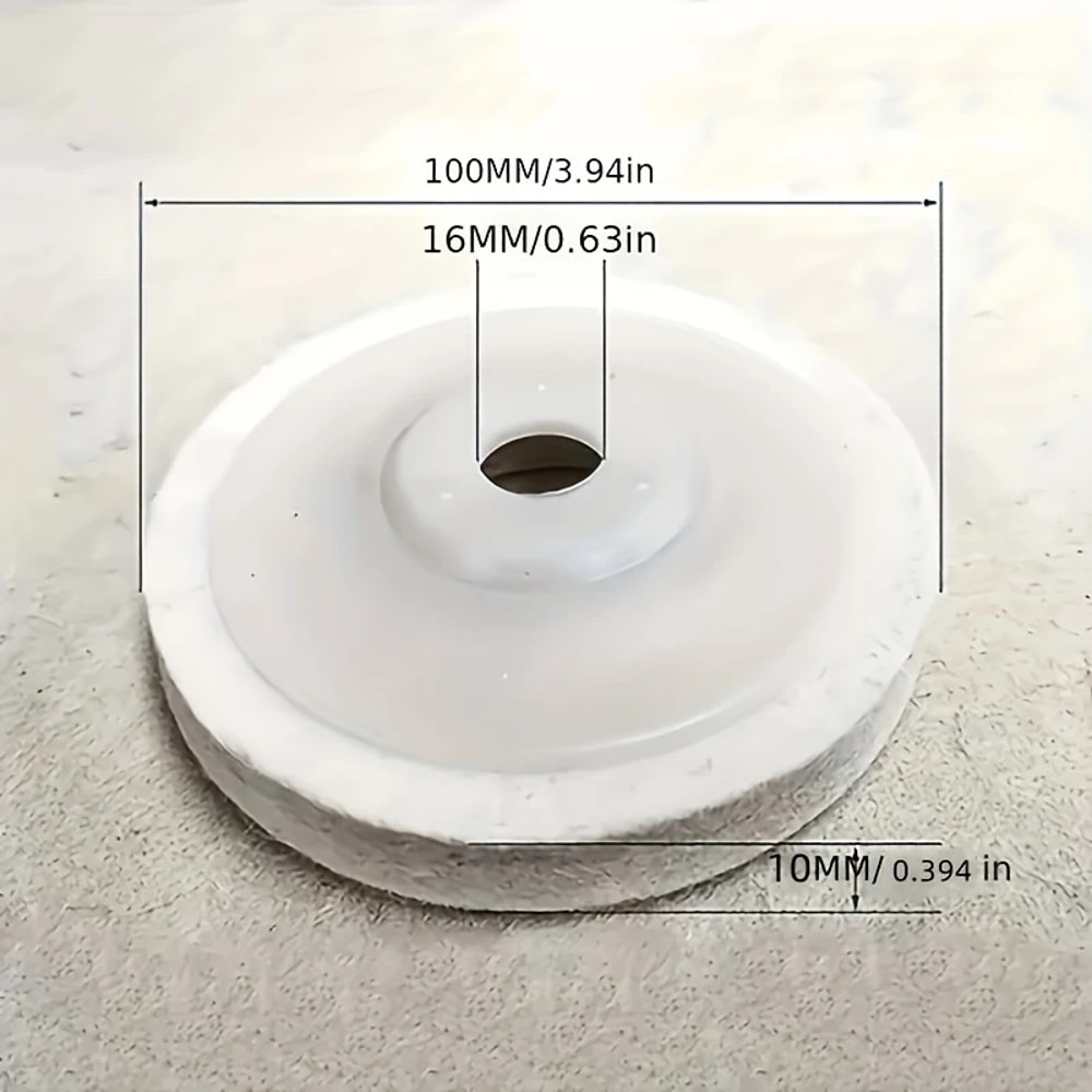 Professional Mirror Finish Polishing Disc Set for Angle Grinder Stainless Steel Wood Glass