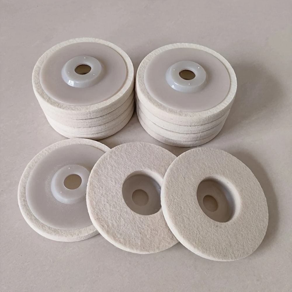 Professional Mirror Finish Polishing Disc Set for Angle Grinder Stainless Steel Wood Glass