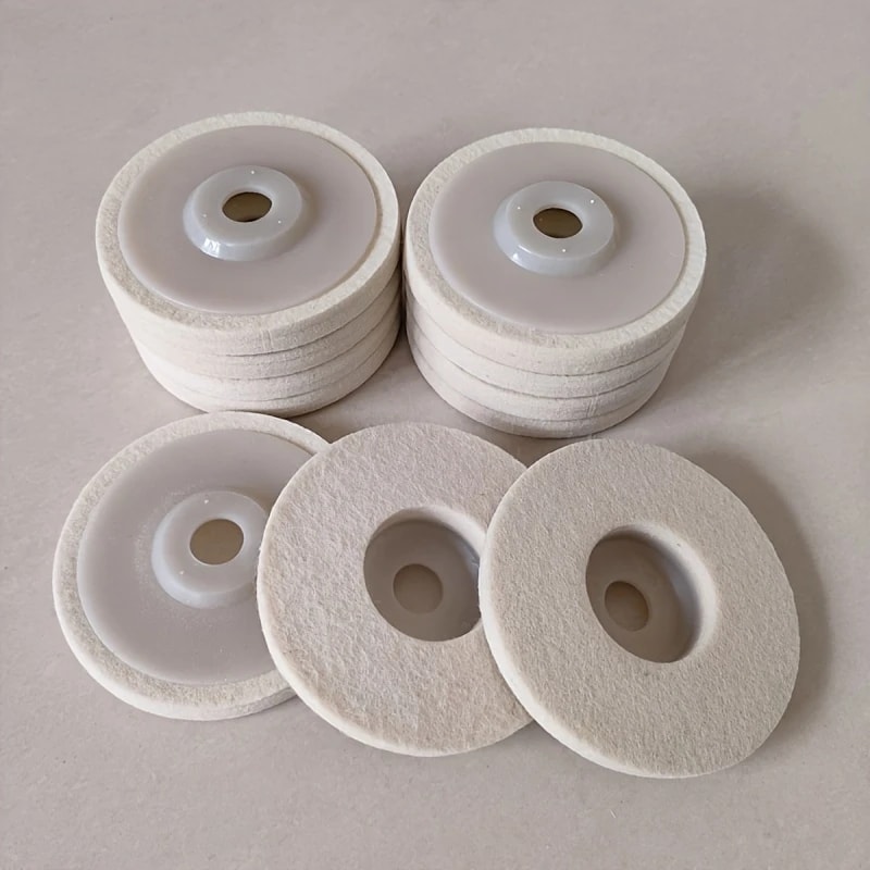 Professional Mirror Finish Polishing Disc Set for Angle Grinder Stainless Steel Wood Glass