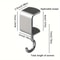 Rotating Desk Hook Set Heavy Duty desk hooks for Bags, Headphones & Accessories
