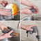 TearAway Microfiber Cleaning Towel Roll Reusable Disposable Kitchen Cloths