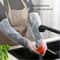Extra Long Waterproof Cleaning Gloves Set Disposable Oil Resistant Kitchen Gloves