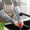 Extra Long Waterproof Cleaning Gloves Set Disposable Oil Resistant Kitchen Gloves