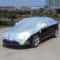All Weather Half Car Cover for Sedans Waterproof UV Snow Shield for Windshield & Roof Protection