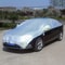 All Weather Half Car Cover for Sedans Waterproof UV Snow Shield for Windshield & Roof Protection