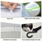 All Weather Half Car Cover for Sedans Waterproof UV Snow Shield for Windshield & Roof Protection