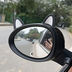 cat ear steering wheel cover cute kawaii car decor non slip grip set