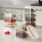 Stackable Multi Layer Food Storage Box Fridge Organizer Lunch Container 0