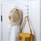 Over The Door Hanger Storage Rack Clothes Organizer With Hooks For Bags And Accessories 1