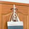 Over The Door Hanger Storage Rack Clothes Organizer With Hooks For Bags And Accessories 2