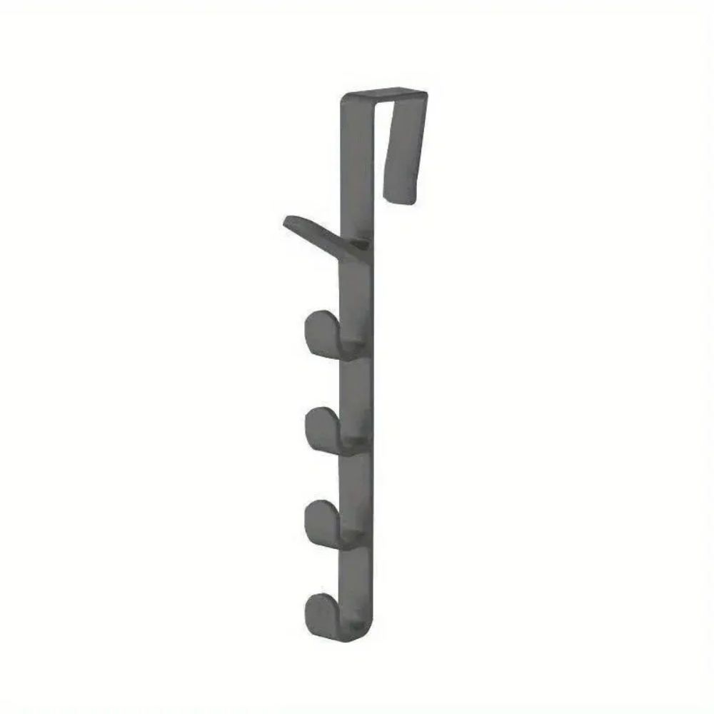 Over The Door Hanger Storage Rack Clothes Organizer With Hooks For Bags And Accessories 6