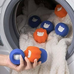 pet hair remover laundry dryer balls reusable lint catcher for washing machine